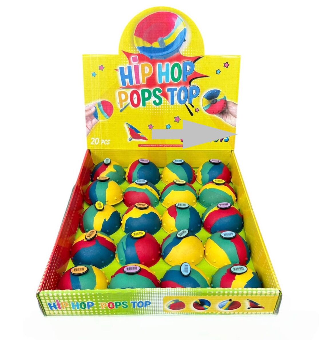 Toptan Hip Hop Pops Zıplayan Kase Açık Atlar Sıçrama Topu Fidget Oyuncaklar