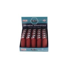 Toptan Çakmak 309 Metal Manyetolu Çakmak 25'li