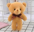 Toptan yuncak ayılar dolması peluş oyuncak Mini ayı bebek oyuncak anahtarlık 12cm