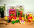 Toptan KESİLEBİLİR MEYVE SETİ SEPETTE 16 PARÇA