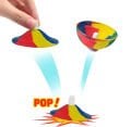 20 Adet Hip Hop Pops Zıplayan Kase Açık Atlar Sıçrama Topu Fidget Oyuncaklar