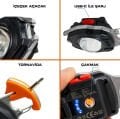 Toptan Outdoor Çakmak Çok Fonksiyonlu Kamp Feneri 500 Lümen