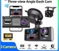 Toptan 3 Kameralı Araba İçi Kamera Seti Ön Kamera Araç İçi Arka Görüş Kamera 2.4inç