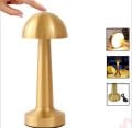 Toptan Şarjlı Dokunmatik Ayarlanabilir Renk Tonlu LED Masa Lambası - 22cm
