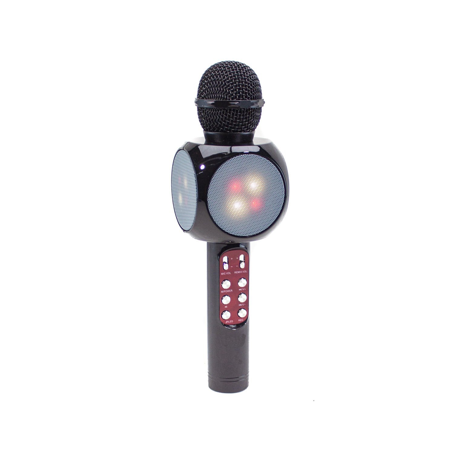 Karaoke mikrofon ışıklı