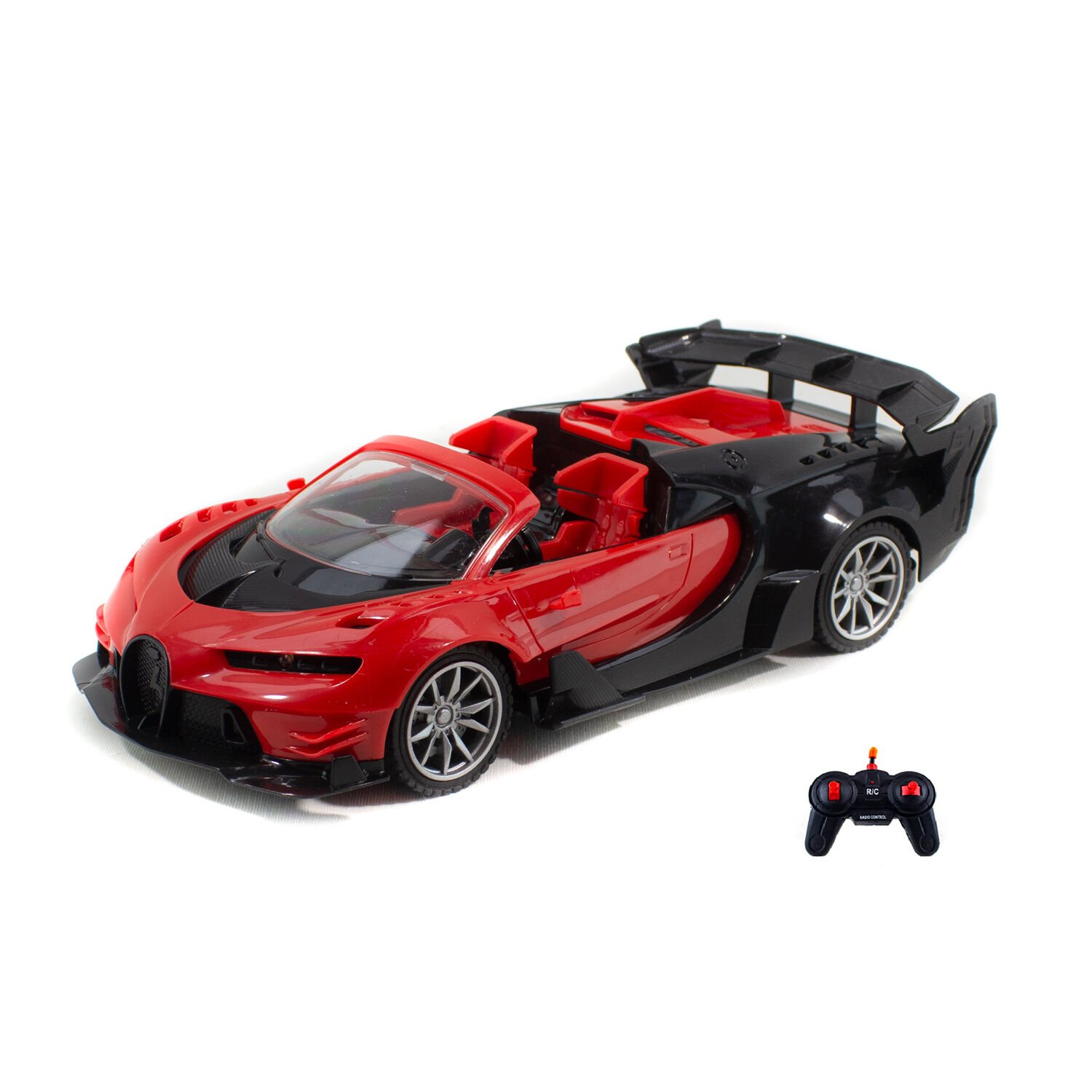 Uzaktan Kumandalı 1:18 Ölçek Bugatti Chiron Işıklı