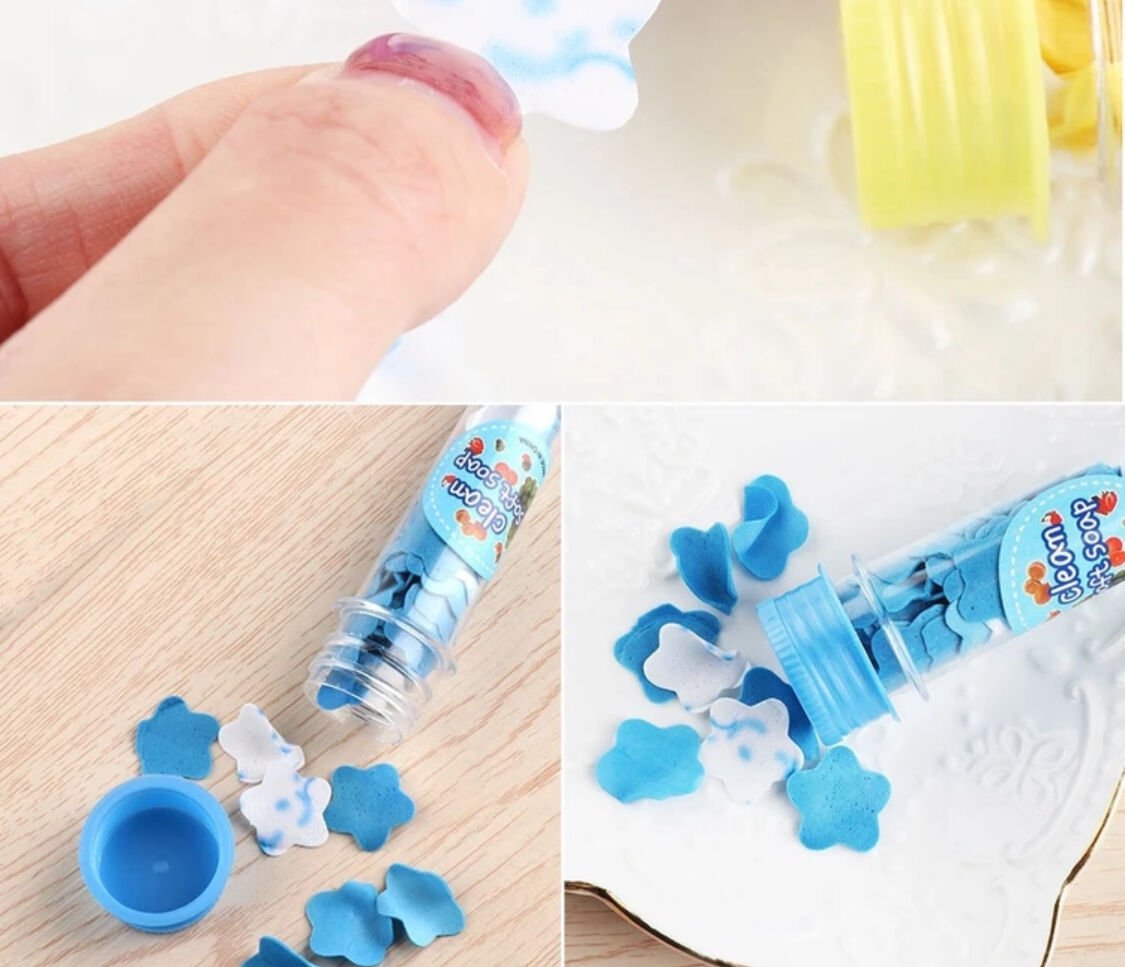 Toptan 24 adet  Seyahat Mini Kokulu Sabun