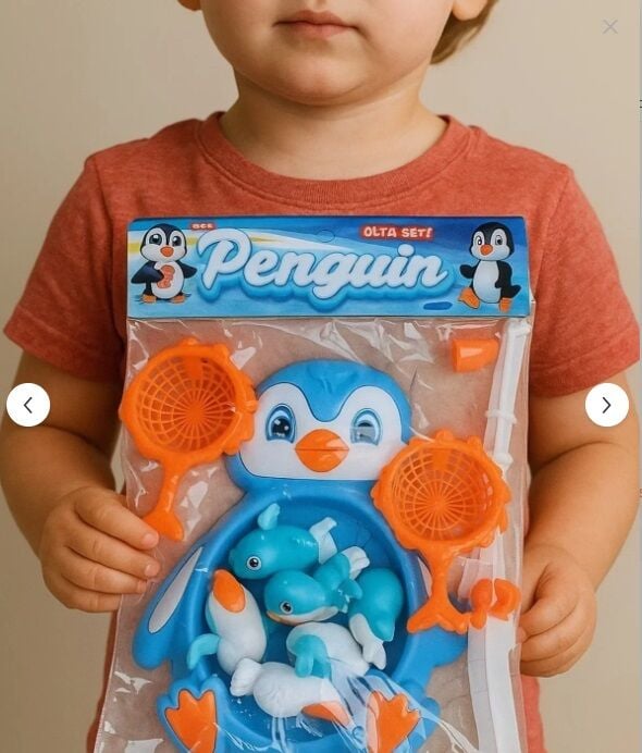 Toptan Havuzlu Penguen Olta Seti Penguen Olta Seti