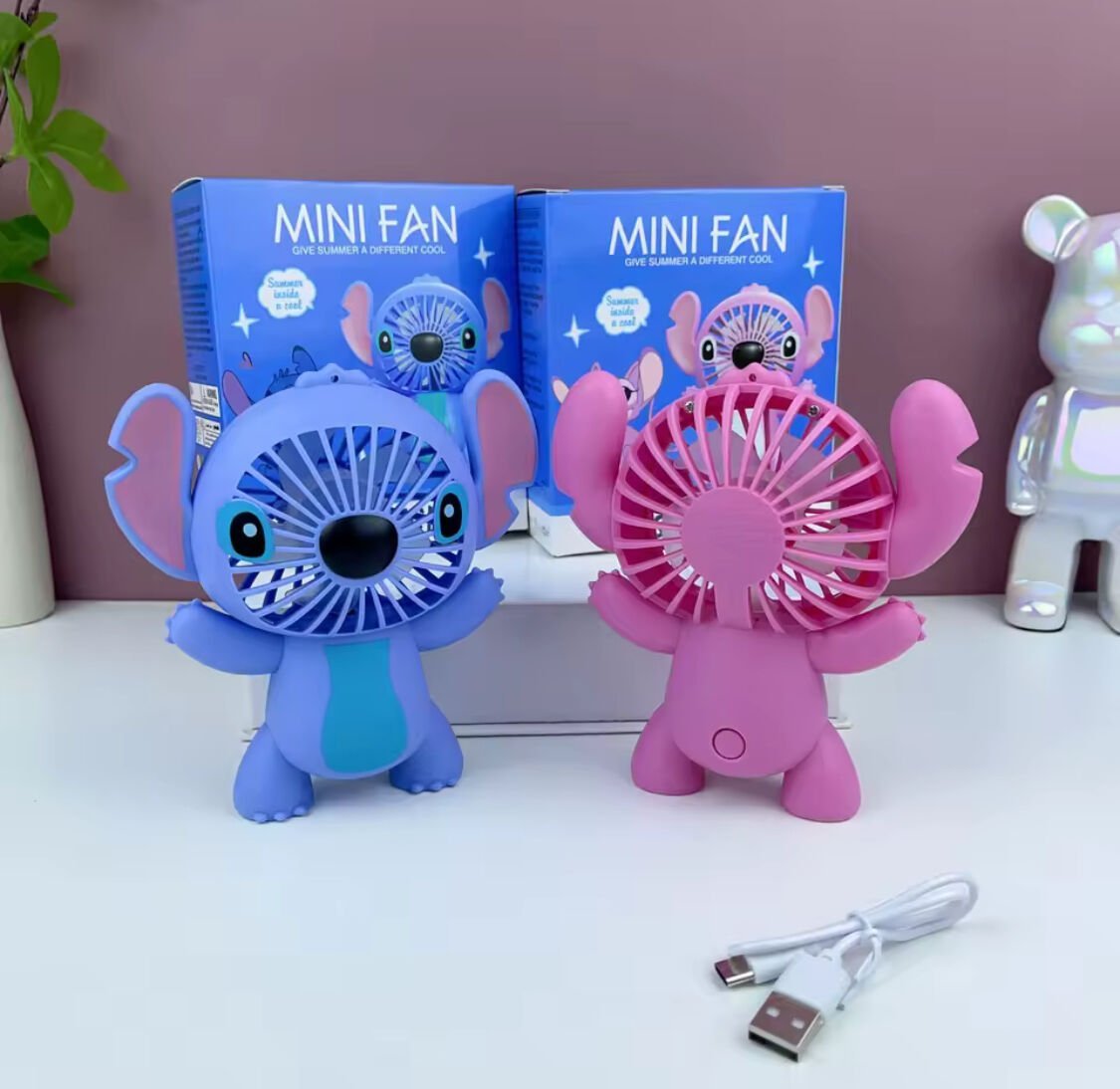 Toptan Stiç El Fanı Stik El fanı Stich Mini El  Fanı