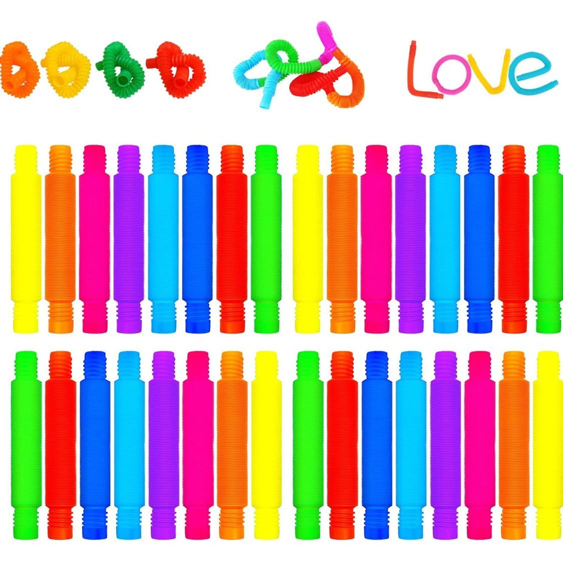 Toptan 12 adet poptube Hortum paketiçi 12 li