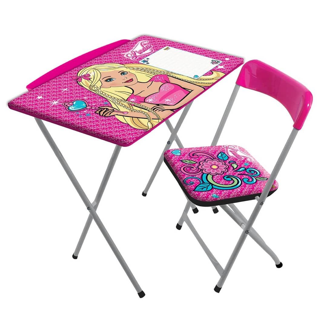 Toptan Masa Sandalye Seti Barbie Masa Sandalye Seti