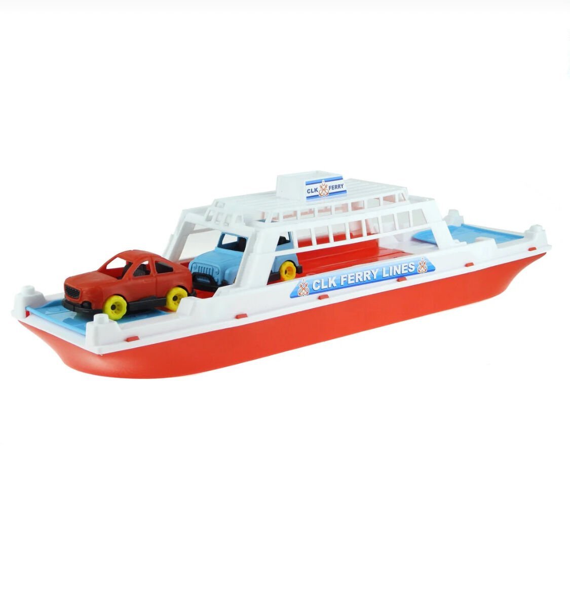 Toptan Oyuncak Vapur Gemi Arabalı Feribot 40cm
