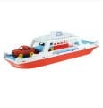 Toptan Oyuncak Vapur Gemi Arabalı Feribot 40cm