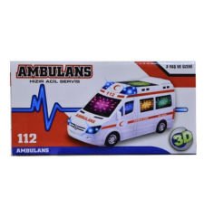 Pilli Işıklı Ambulans Büyük Boy