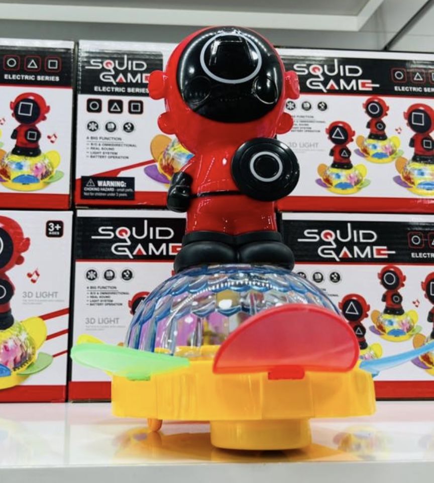 Sguid Game Karekter Işıklı Pilli Sesli