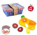Toptan Sepetli Kesilebilen Meyve ve Sebze Seti 42 Parça
