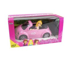 Barbie Bebek Woswos Arabası Sürtmeli Üstü Açılıp Kapanan