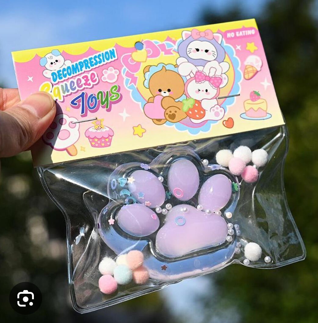 Toptan Skuşi  Hazır Squshi Kedi Patisi