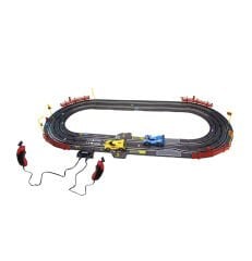 1/43 Ölçek Yarış Pisti Işıklı Formula Pisti İki Kişilik  Turbo