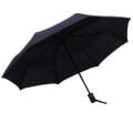 Toptan 12 Adet Tam Otomatik Şemsiye Siyah Full Otomatik Şemsiye