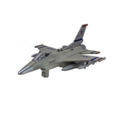 Metal Savaş Uçağı F16 Çek Bırak 20 Cm