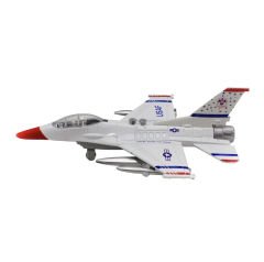 Metal Savaş Uçağı F16 Çek Bırak 20 Cm