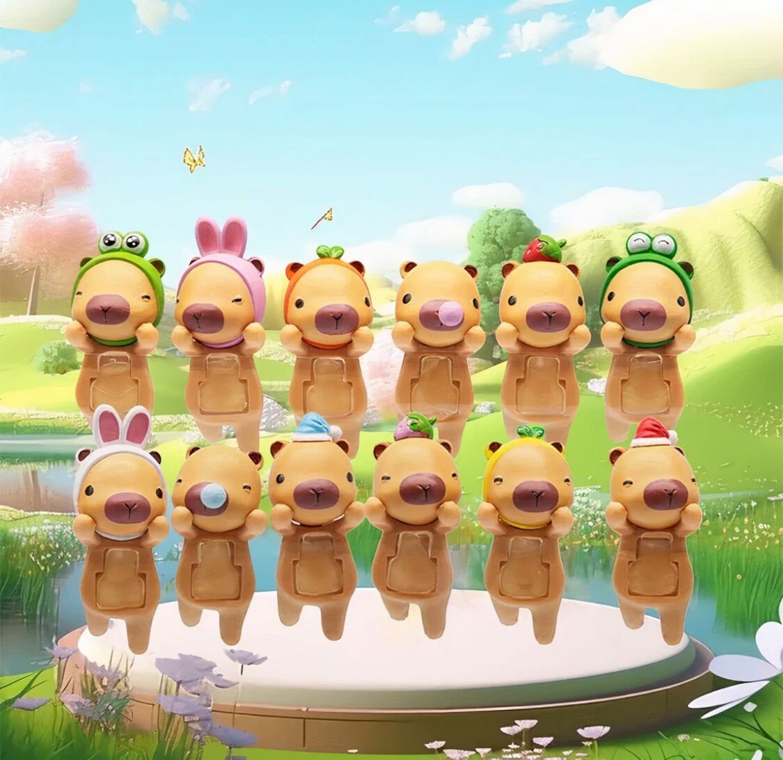 Toptan 12 adet  Sonny Angel Hippers Kapybara