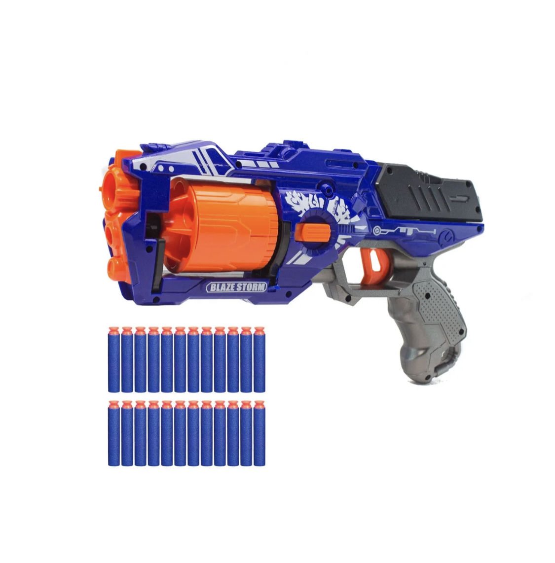 Sünger Mermi Atan Nerf Nişancı2 Oyuncak Tabanca 20 Mermi