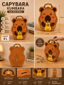 Toptan Capybara Desenli Metal Kilitli Kumbara