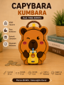Toptan Capybara Desenli Metal Kilitli Kumbara