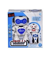 Erzi Oyuncak Robot Uzaktan Kumandalı Süper Akıllı Robot Işıklı Sesli