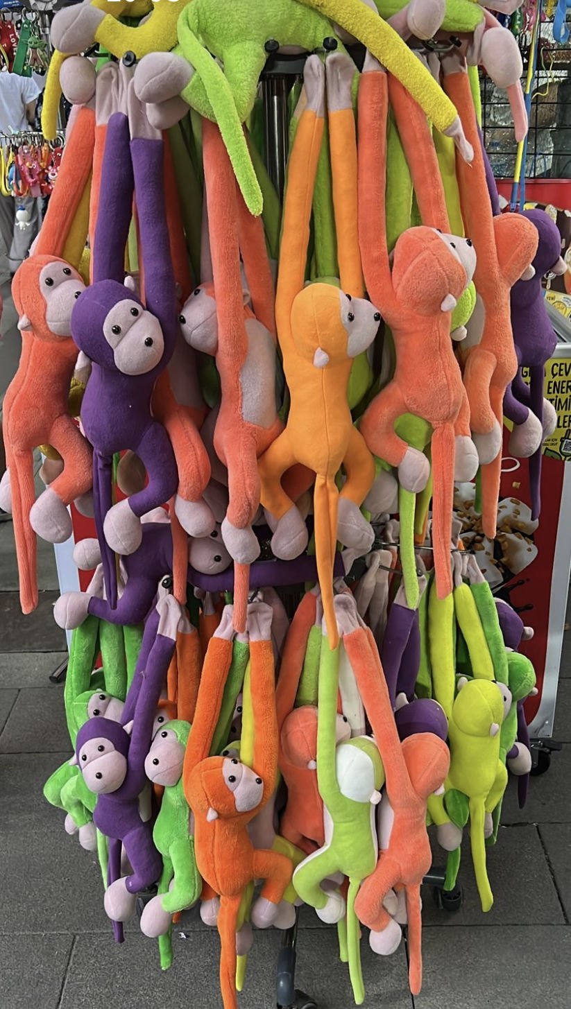 Toptan Oyuncak Maymuncuk Kukuli 70cm