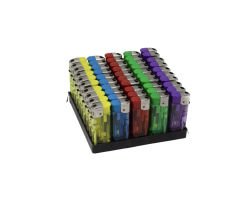 Toptan 50 adet  Çakmak 309 Manyetolu Orta Boy Solid Çakmak 50'li