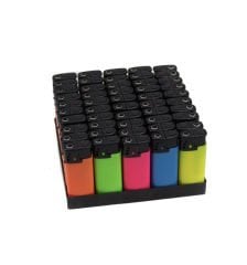 Toptan 50 adet Çakmak 1800 Turbo Solid Çakmak Rüzgarda Sönmeyen