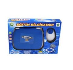 Oyuncak Eğitici Laptop Kırmızı Bilgisayar Türkçe-ingilizce