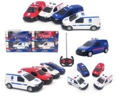 Uzaktan Kumandalı Ambulans İtfaiye Polis Arabası