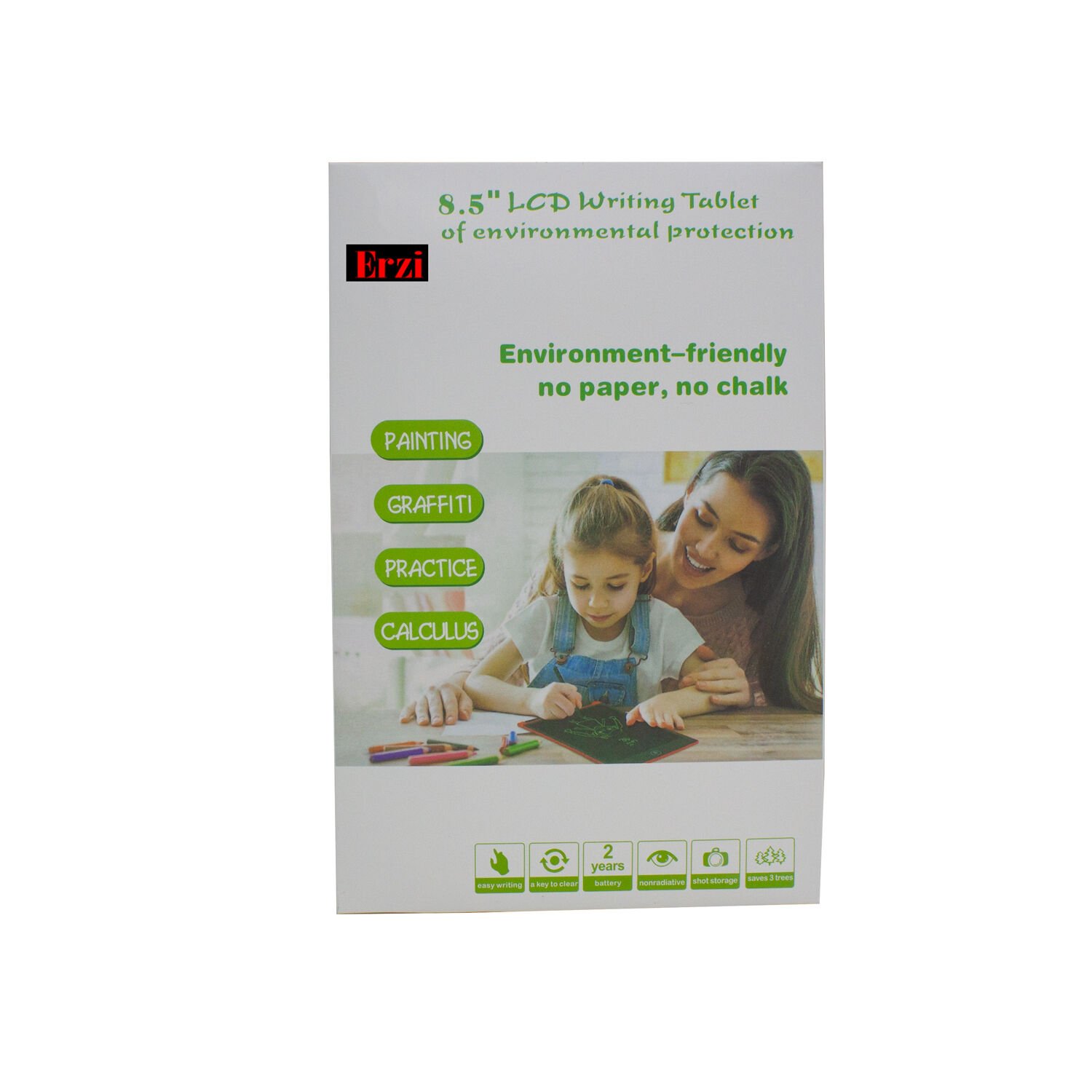 Dijital Kalemli Çizim Yazı Tahtası Not Yazma Eğitim Tableti Writing Tablet 8,5 İnç