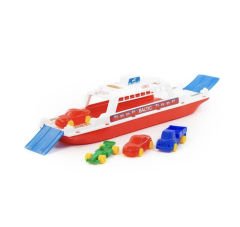 Oyuncak Baltık 4 Arabalı Vapur 45 Cm