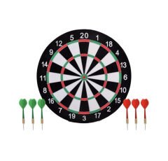 Toptan Oyuncak Çift Taraflı Dart Seti Iğneli 37 Cm