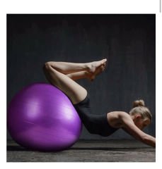 Erzi Pilates Topu 75cm + Pompa Hediyeli
