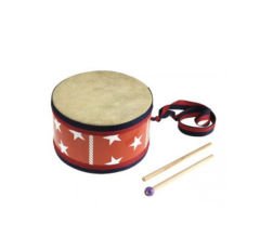 Toptan Çocuk Davulu Hayvan Derili 17cm +2 Tokmak