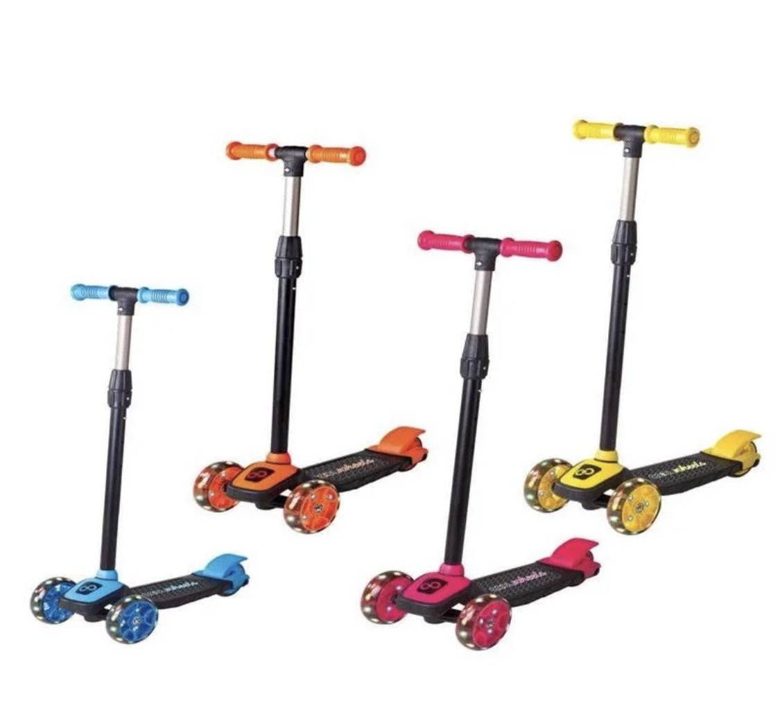 Cool Wheels 3 Tekerlekli Işıklı Twist Scooter