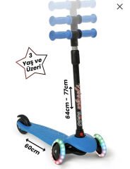 Star Işıklı 3 Tekerlekli Çocuk Scooter