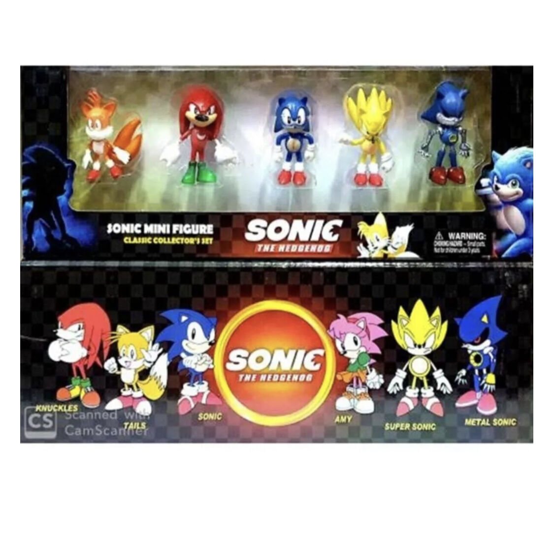 Sonic 5li figür Kurulu Karakter