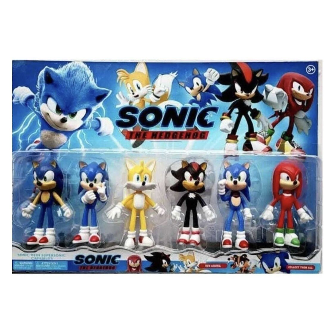 Sonic 6lı figür Kurulu Karakter