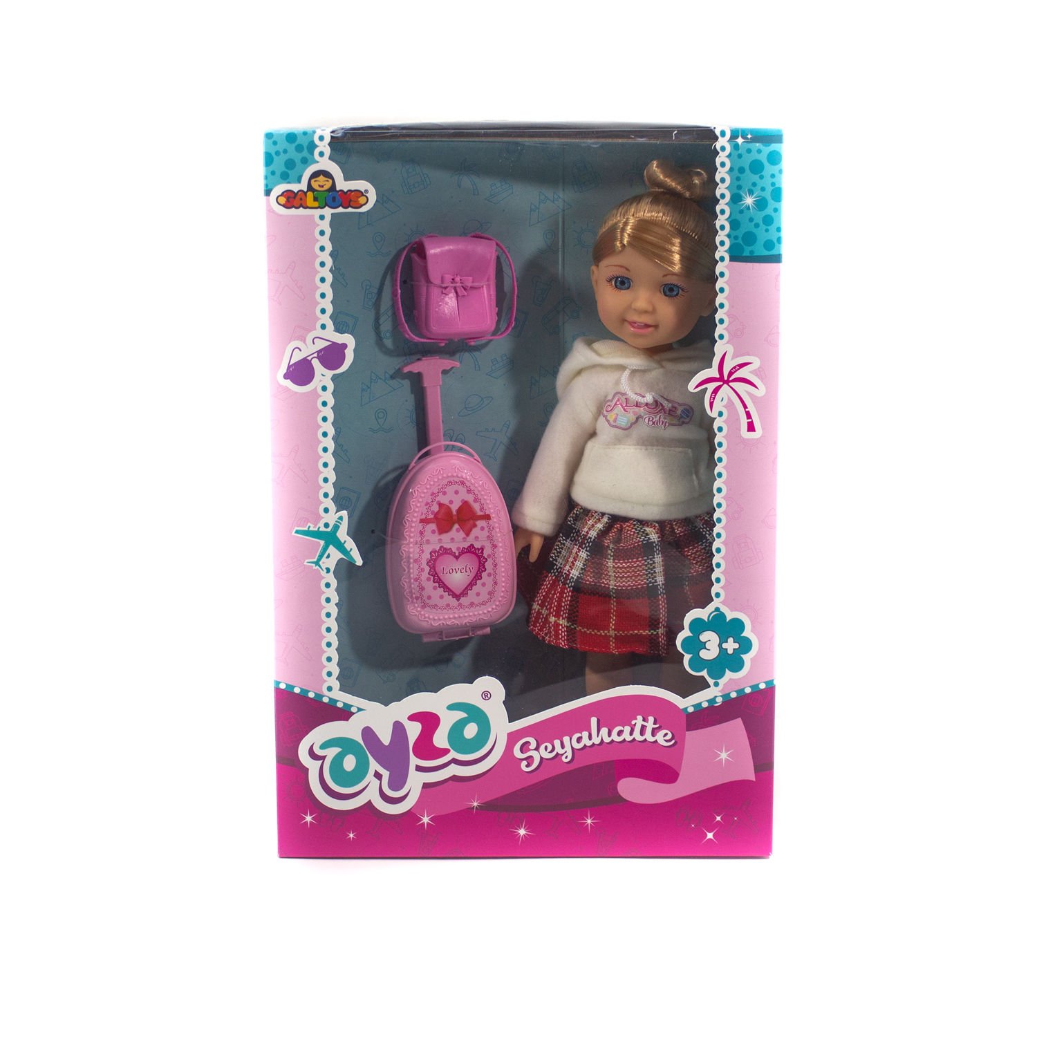 Ayza Bebek Seyahatte Oyuncak Et Bebek