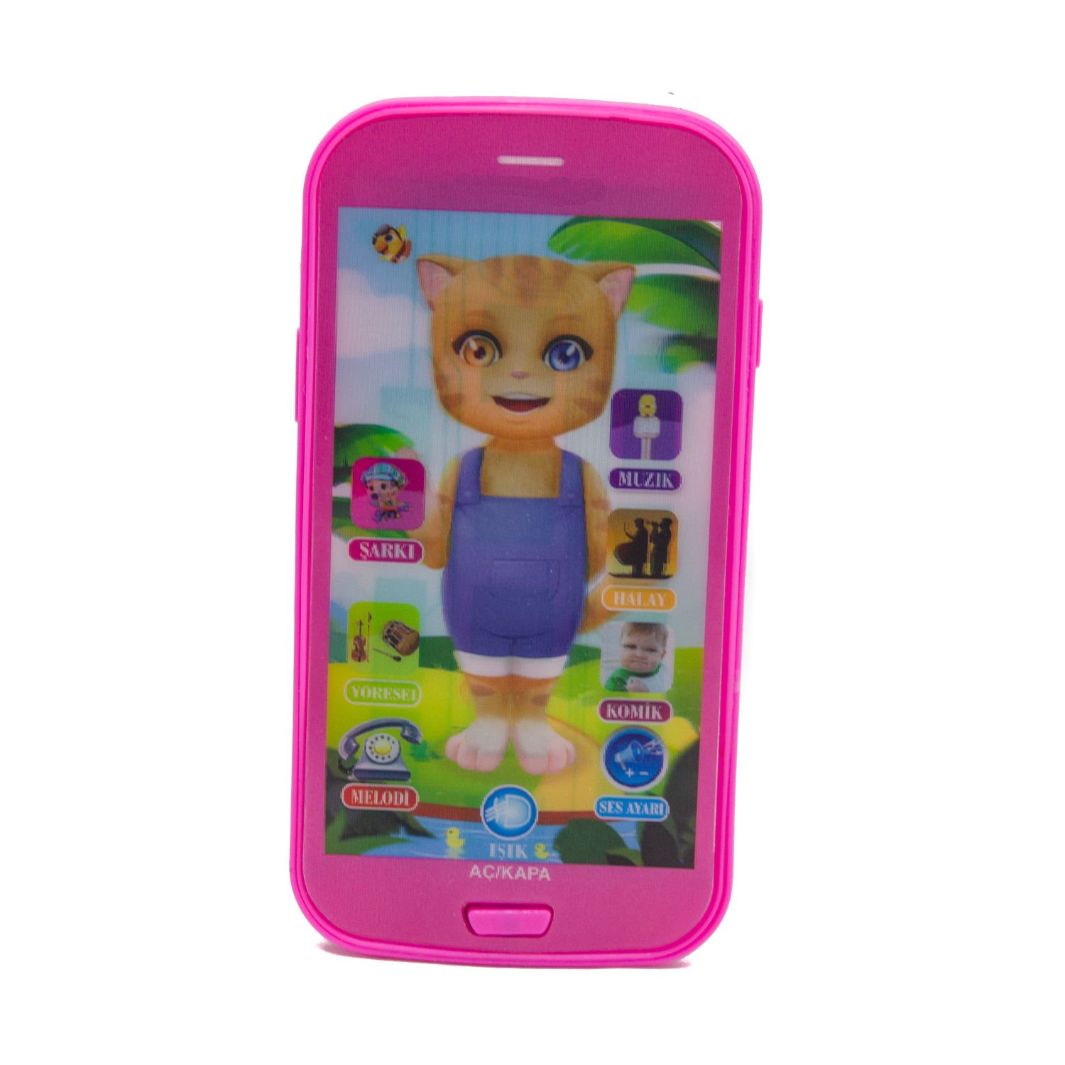 Cep Telefon Sevimli Kedi Telefon Pilli