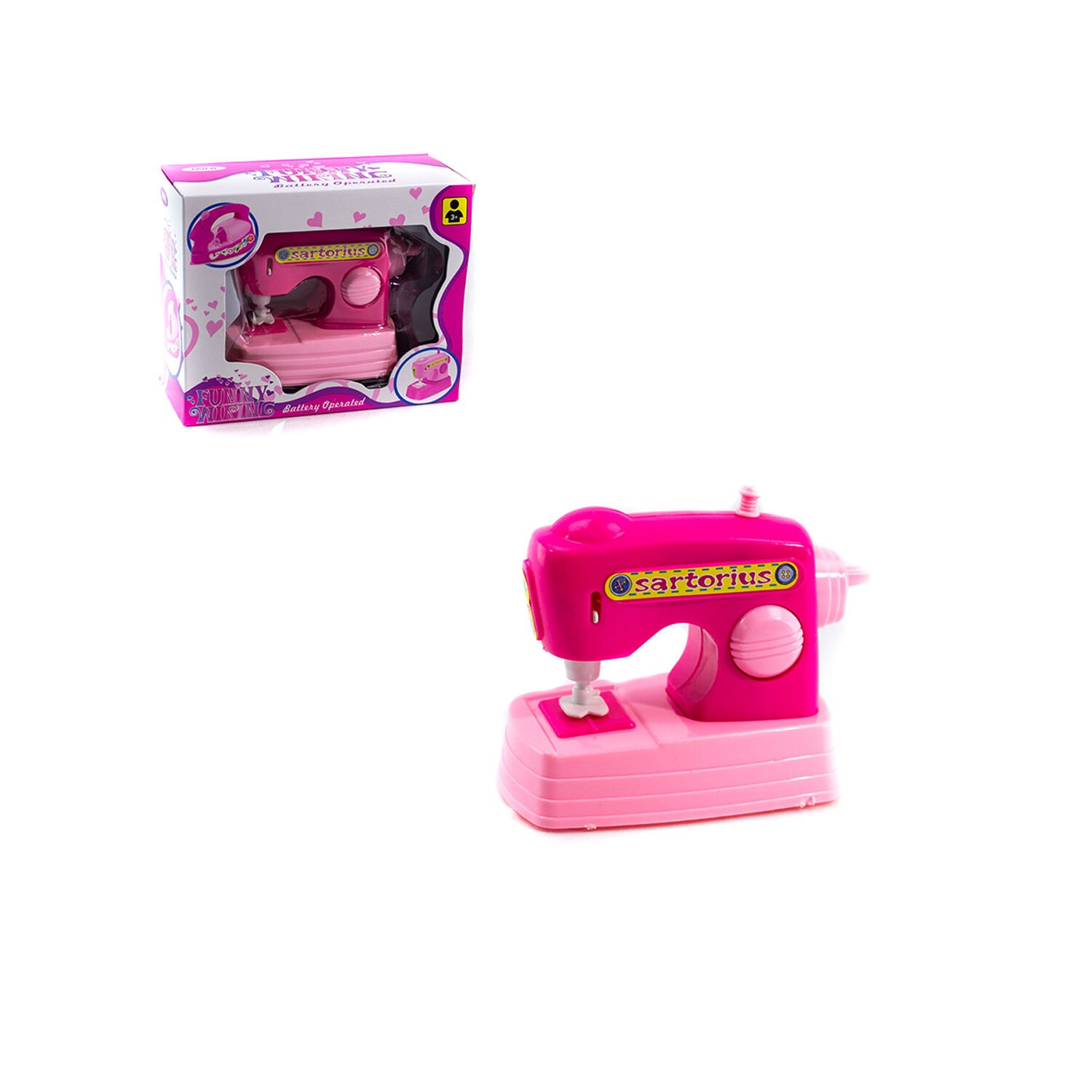 Oyuncak Pilli Mini Dikiş Makinesi