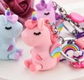 12 Adet Unicorn Anahtarlık