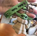 12 Adet Tar Wars Mandalorian The Child Grogu Baby Yoda Anahtarlık